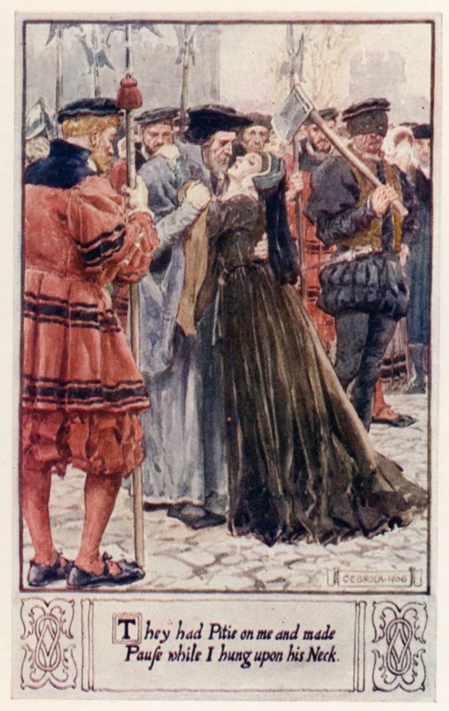 Mieli na mnie Litość i zrobili Pauzę, kiedy wisiałem na jego szyi autorstwa after Charles Edmund Brock