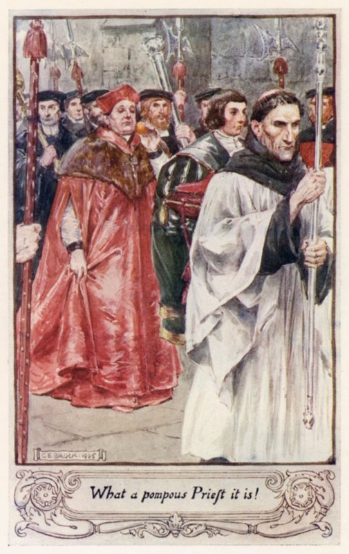 Jaki to pompatyczny Kapłan! autorstwa after Charles Edmund Brock