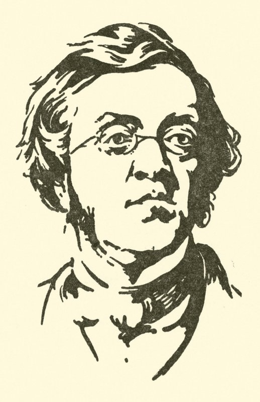 William Makepeace Thackeray autorstwa after Charles Edmund Brock