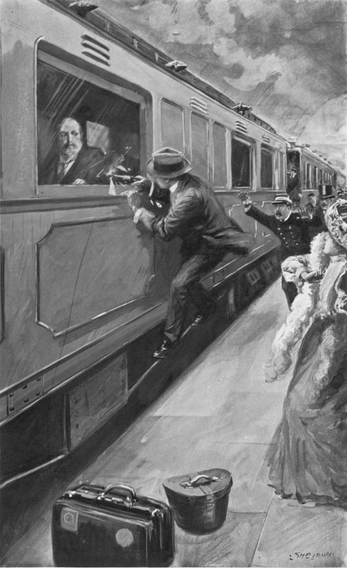Atak Sipidos na króla Edwarda w Brukseli, 4 kwietnia 1900 autorstwa after Charles Mills Sheldon