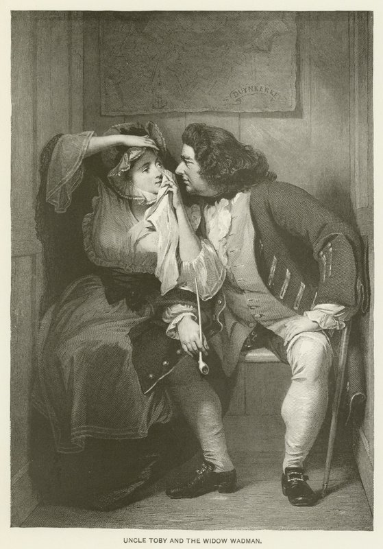 Wujek Toby i wdowa Wadman autorstwa after Charles Robert Leslie