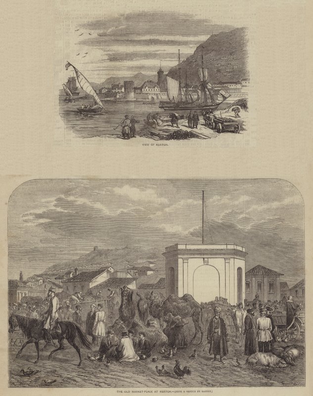 Szkice Kertch autorstwa after Denis Auguste Marie Raffet