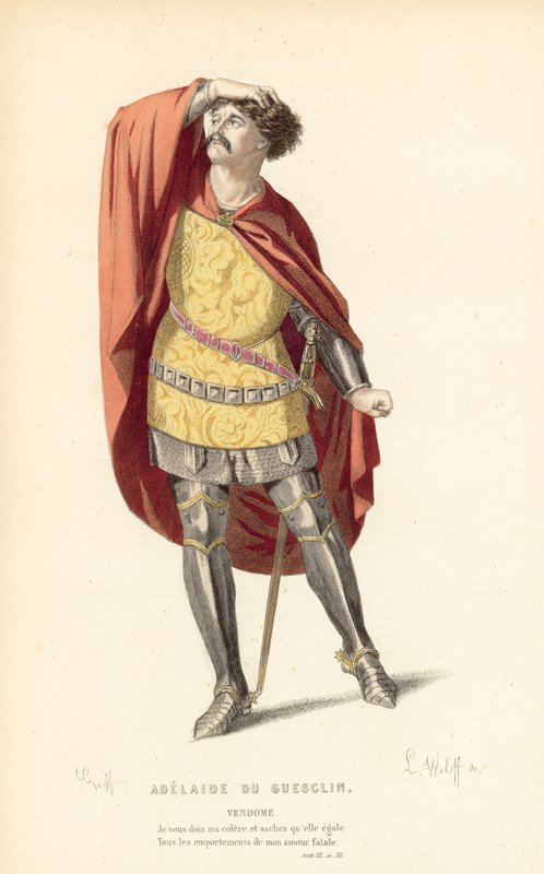 Adelaide Du Guesclin, Vendome autorstwa after Edmond A.F. Geffroy