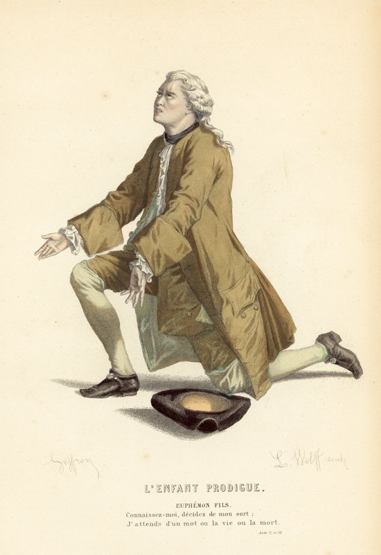 Syn marnotrawny, Euphemon Son autorstwa after Edmond A.F. Geffroy