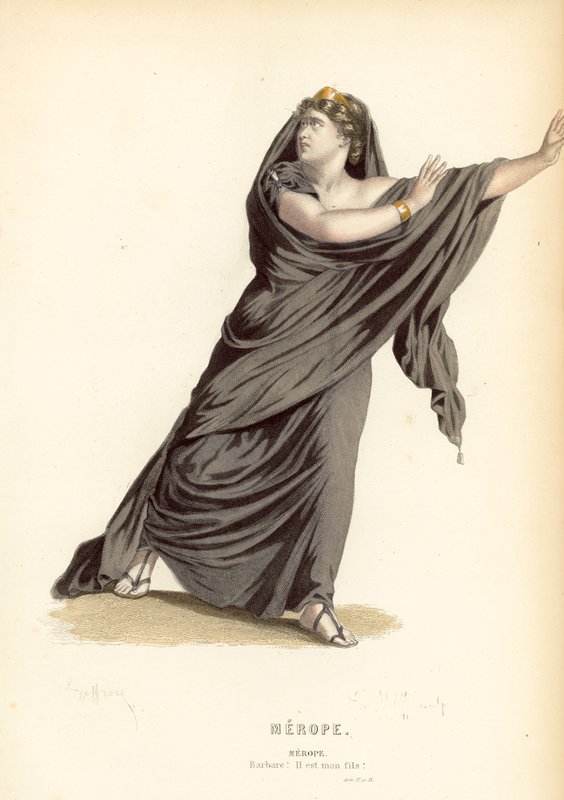 Merope autorstwa after Edmond A.F. Geffroy