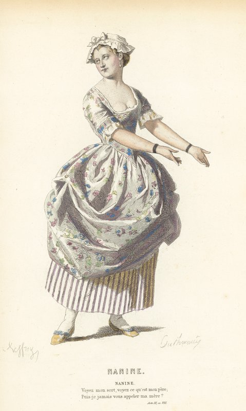 Nanina autorstwa after Edmond A.F. Geffroy