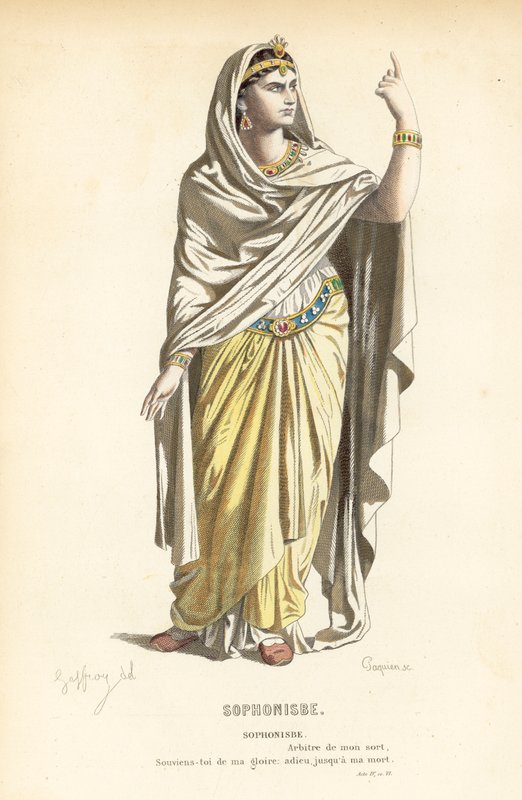 Sophonisbe autorstwa after Edmond A.F. Geffroy