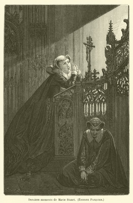 Ostatnie chwile Marie Stuart, Etienne Pasquier autorstwa after Emile Antoine Bayard