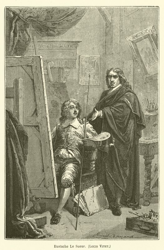 Eustache LeSueur, Louis Vitet autorstwa after Emile Antoine Bayard