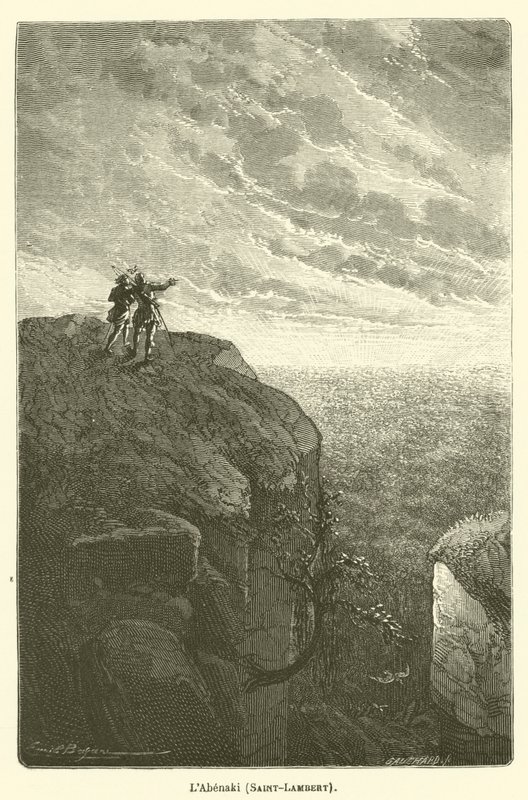 LAbenaki, Saint-Lambert autorstwa after Emile Antoine Bayard