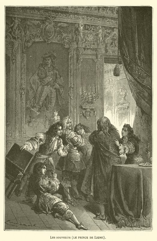 Wspomnienia, książę Ligne autorstwa after Emile Antoine Bayard