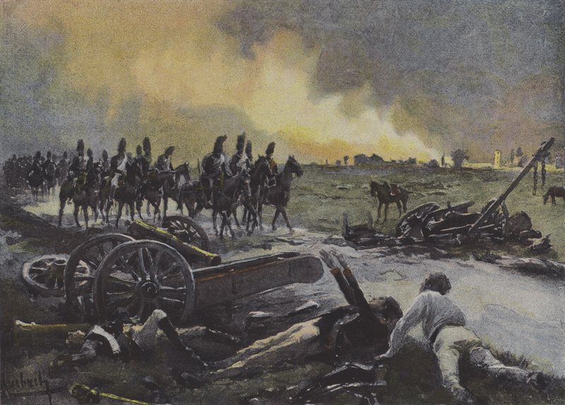 Następstwa bitwy pod Marengo autorstwa after Felicien baron de Myrbach Rheinfeld