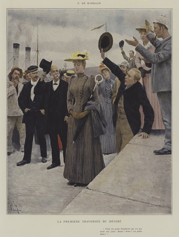 Pierwsze przejście pożądania autorstwa after Felicien baron de Myrbach Rheinfeld