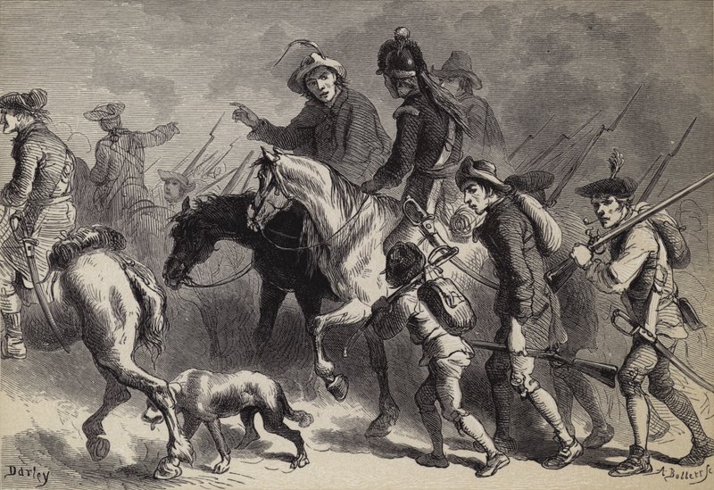 Powstanie Nowej Anglii Yeomanry autorstwa after Felix Octavius Carr Darley