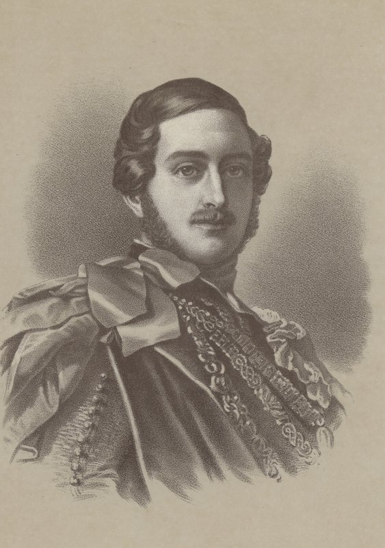 Książę Albert, małżonka królowej Wiktorii autorstwa after Franz Xaver Winterhalter