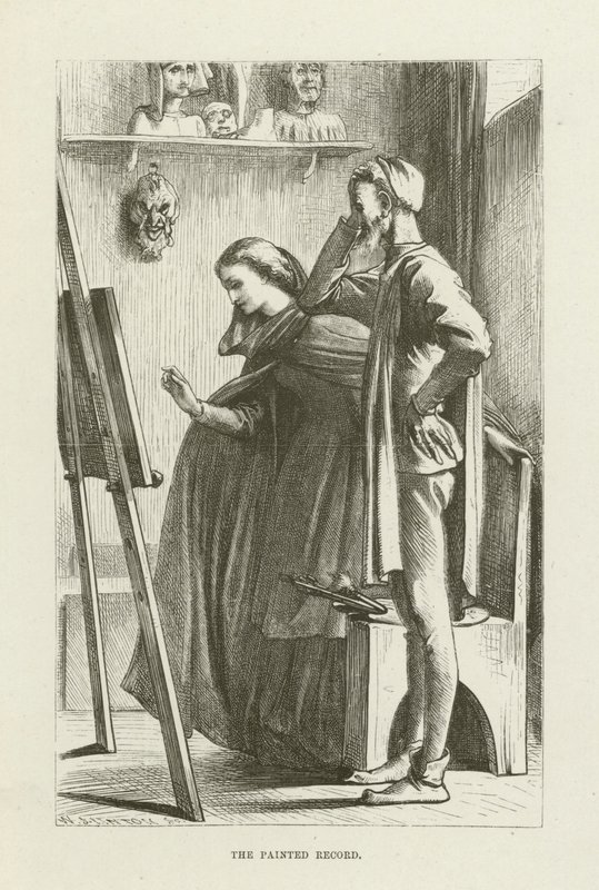 Ilustracja do Romoli autorstwa George Eliot autorstwa after Frederic Leighton