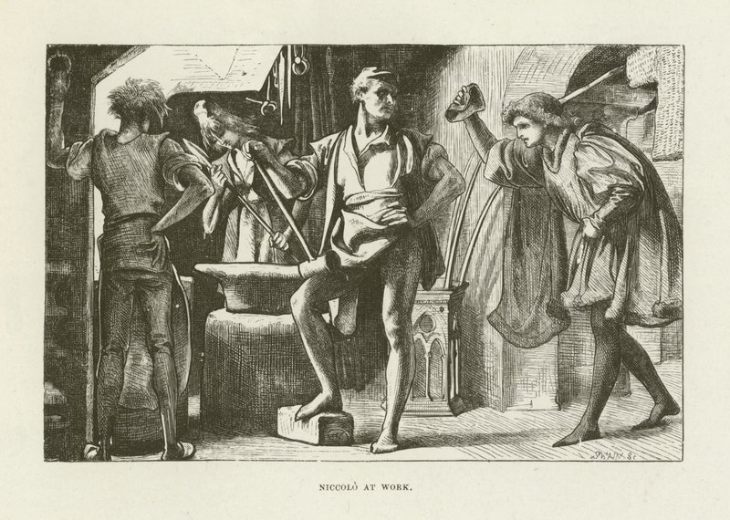 Ilustracja do Romoli autorstwa George Eliot autorstwa after Frederic Leighton