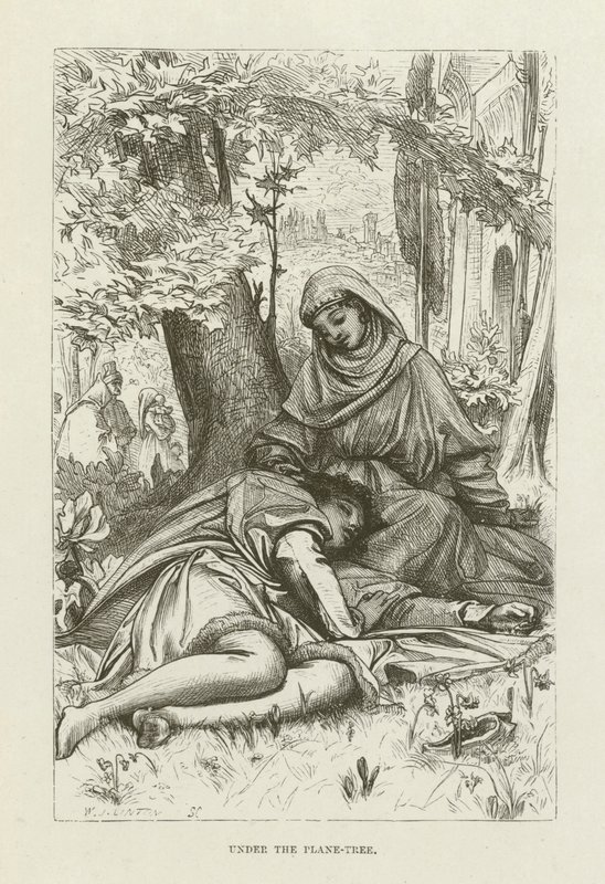 Ilustracja do Romoli autorstwa George Eliot autorstwa after Frederic Leighton