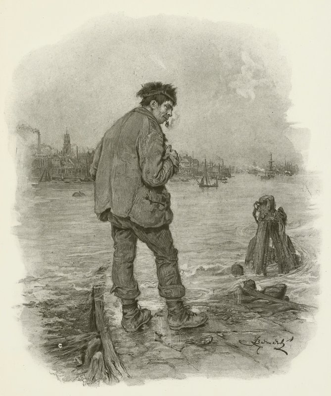 Rogue Riderhood autorstwa after Frederick Barnard
