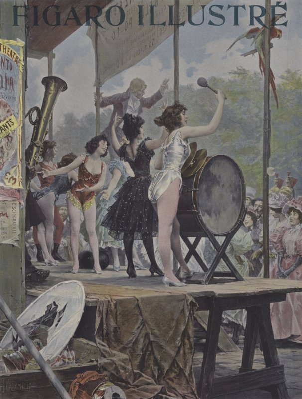Parada. Okładka Le Figaro Illustre, listopad 1897 autorstwa after Frederik Hendrik Kaemmerer