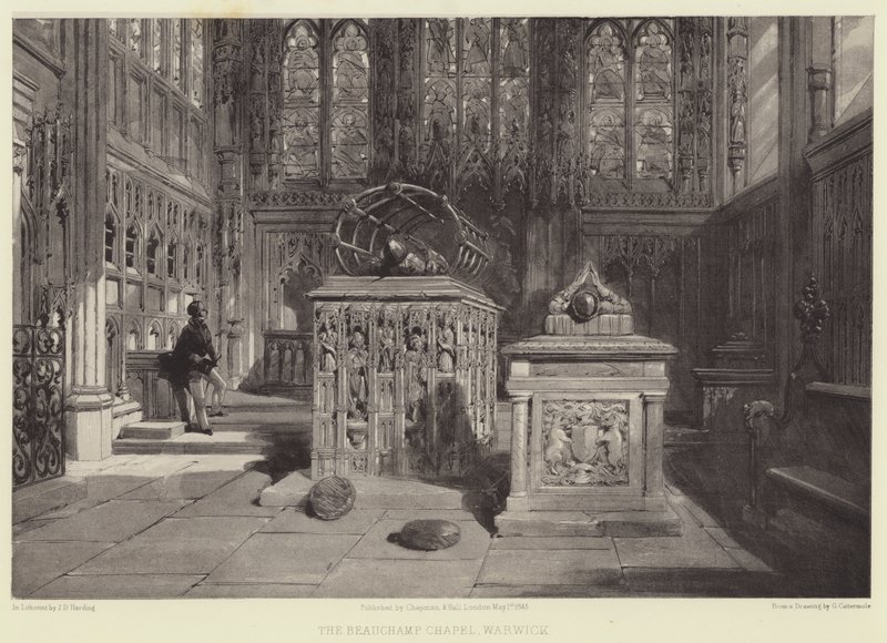 Kaplica Beauchamp, Warwick autorstwa after George Cattermole