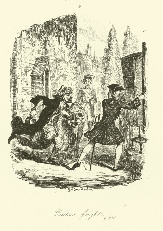 Ilustracja do Peregrine Pickle autorstwa Tobiasa Smolletta autorstwa after George Cruikshank
