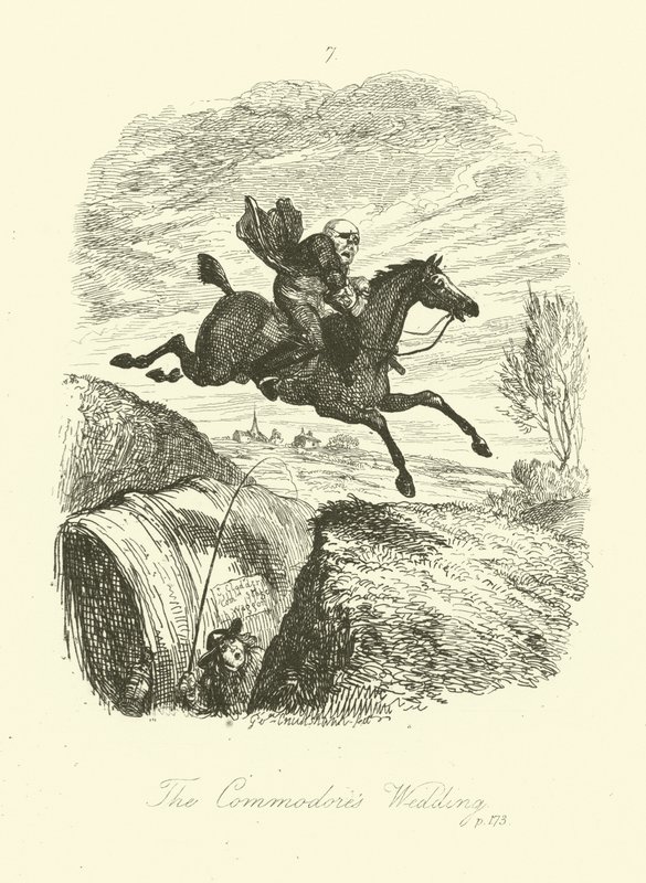Ilustracja do Peregrine Pickle autorstwa Tobiasa Smolletta autorstwa after George Cruikshank
