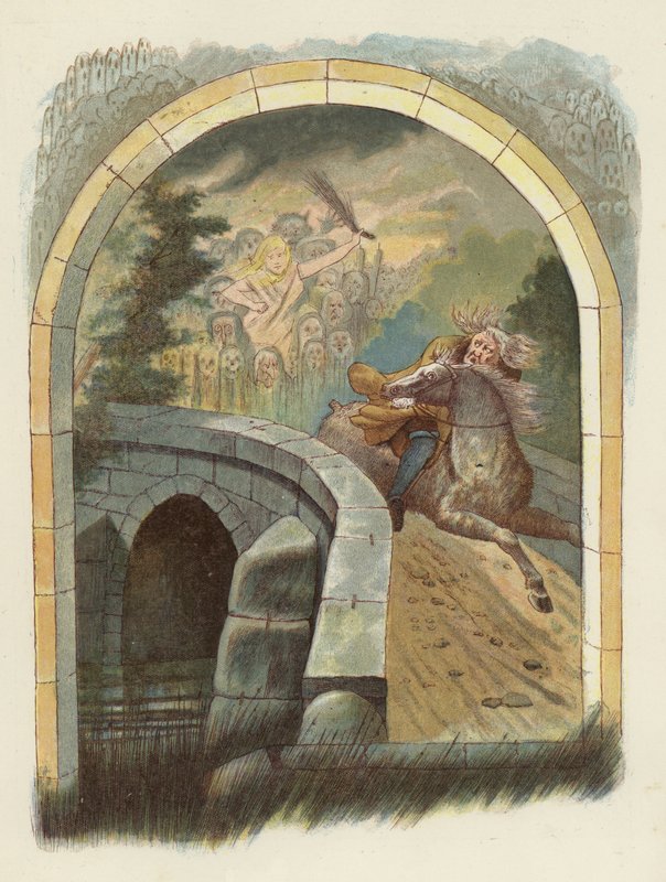 Ilustracja do Tama OShantera autorstwa Roberta Burnsa autorstwa after George Cruikshank