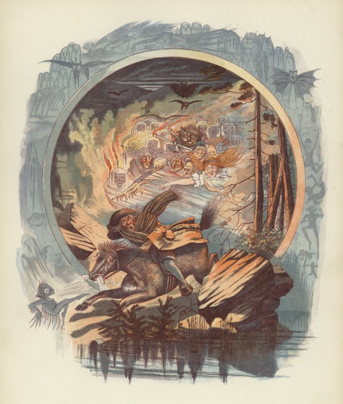 Ilustracja do Tama OShantera autorstwa Roberta Burnsa autorstwa after George Cruikshank