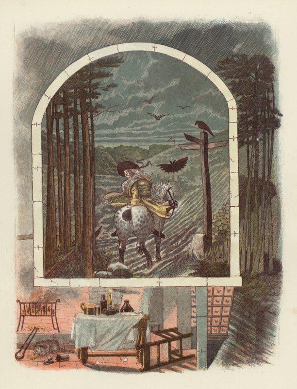 Ilustracja do Tama OShantera autorstwa Roberta Burnsa autorstwa after George Cruikshank