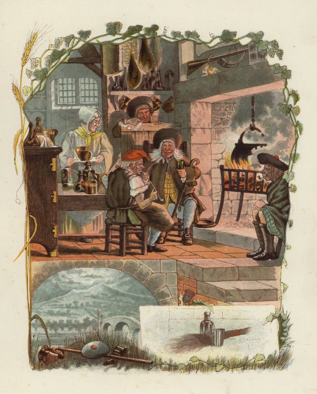 Ilustracja do Tama OShantera autorstwa Roberta Burnsa autorstwa after George Cruikshank