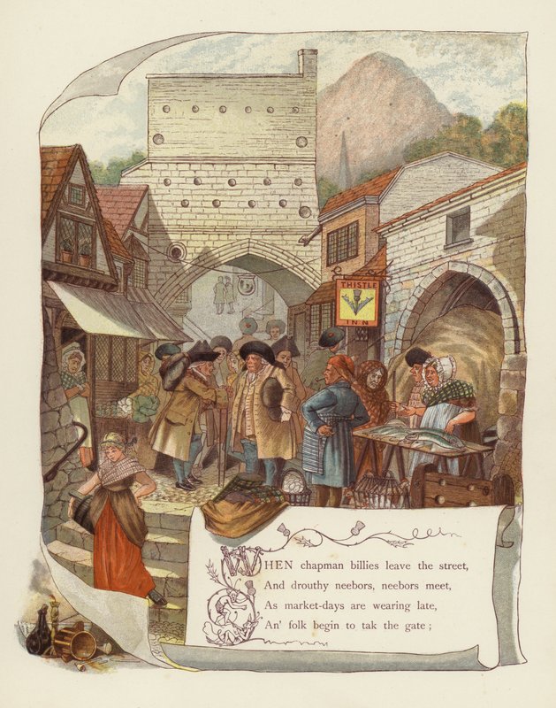 Ilustracja do Tama OShantera autorstwa Roberta Burnsa autorstwa after George Cruikshank