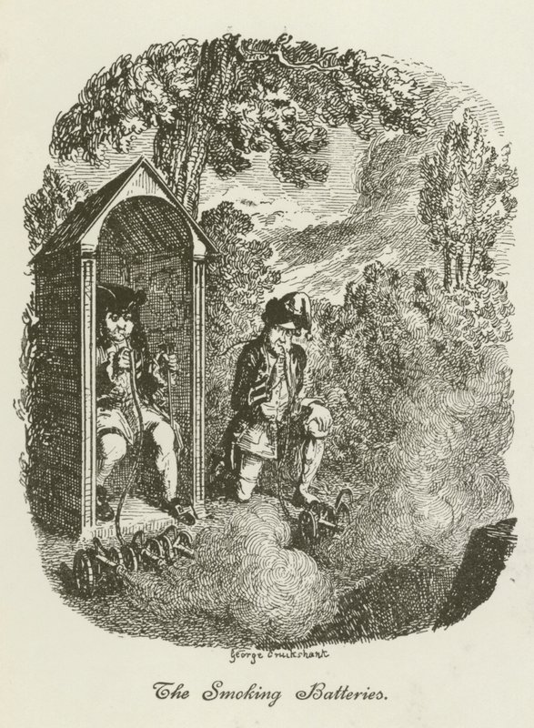 Ilustracja do Tristrama Shandy autorstwa after George Cruikshank