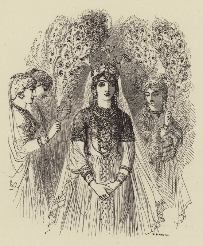 Moores Lalla Rukh autorstwa after George Housman Thomas