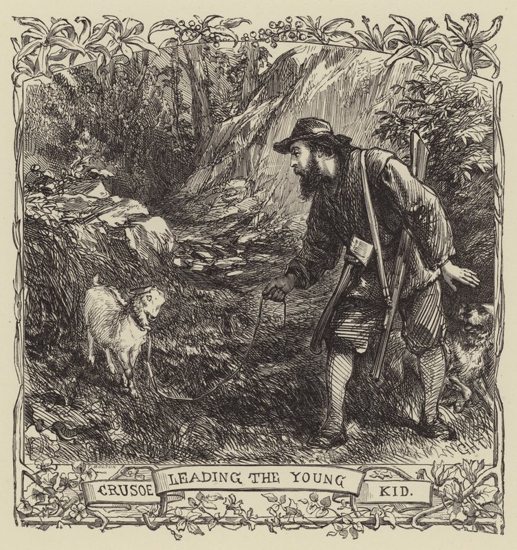 Robinson Crusoe autorstwa after George Housman Thomas