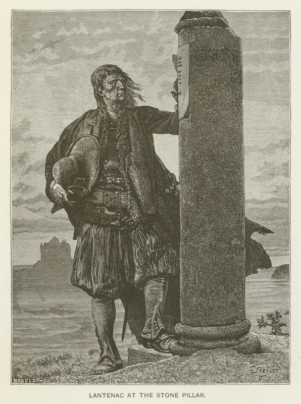 Lantenac przy Kamiennym Filarze autorstwa after Gustave Brion