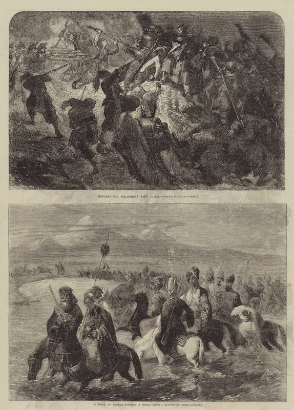 Wojna na Krymie autorstwa Gustave after Dore