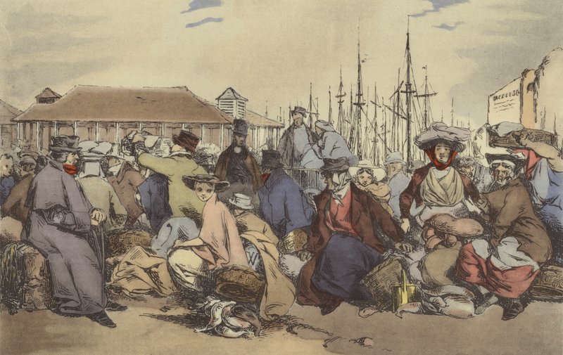 Targ Rybny autorstwa after Henri Bonaventure Monnier