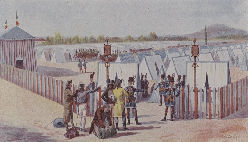 Ilustracja z Memories of the School of Mars autorstwa after Henri Georges Jacques Chartier