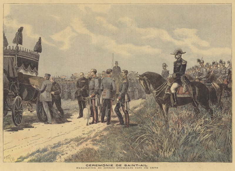 Ceremonia w Saint-Ail autorstwa after Henri Meyer