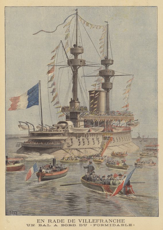 W zatoce Villefranche autorstwa after Henri Meyer