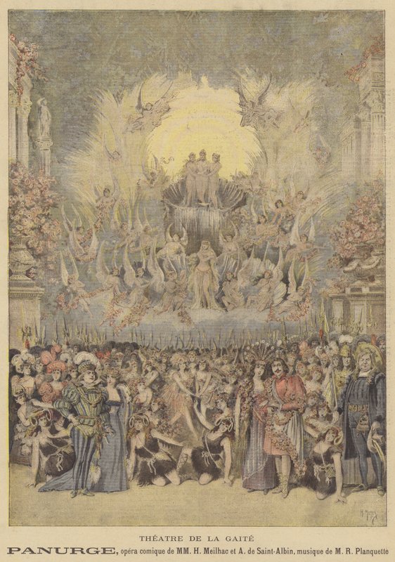 Panurge, opera komiczna w Theatre de la Gaite autorstwa after Henri Meyer