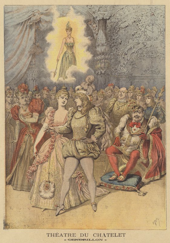 Produkcja Cendrillon w Theatre du Chatelet autorstwa after Henri Meyer
