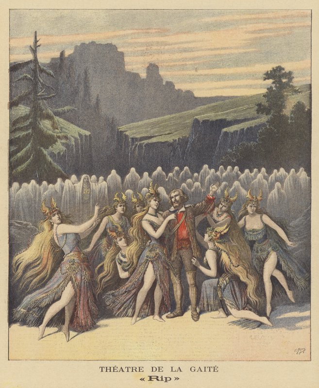 Rip, operetka w Theatre de la Gaite autorstwa after Henri Meyer