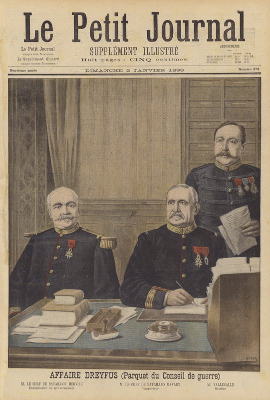 Sprawa Dreyfusa autorstwa after Henri Meyer