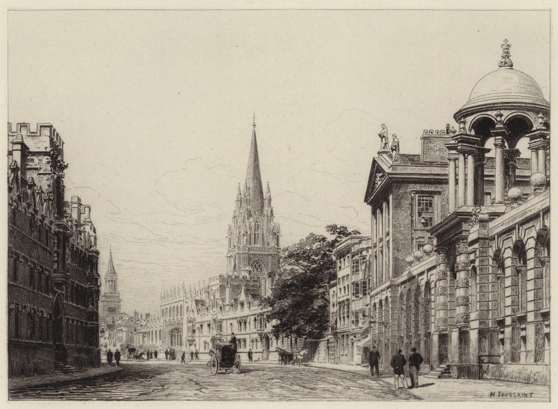 Główna ulica autorstwa after Henri Toussaint