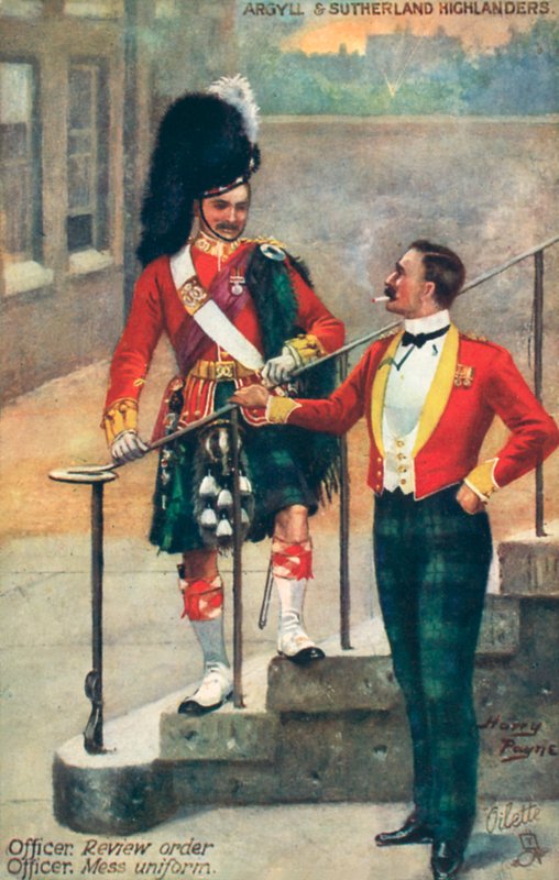 Górale z Argyll i Sutherland autorstwa after Henry A. Payne