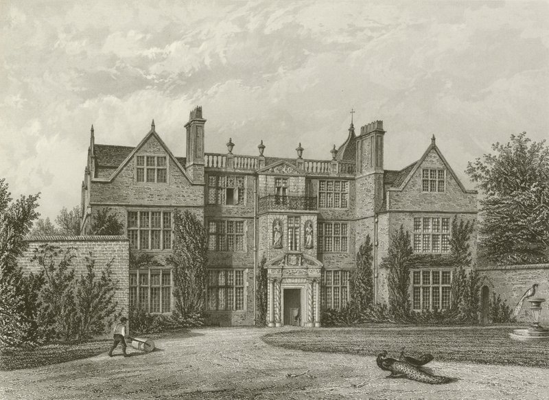 Zamek Bromwich Hall autorstwa Henry after Warren