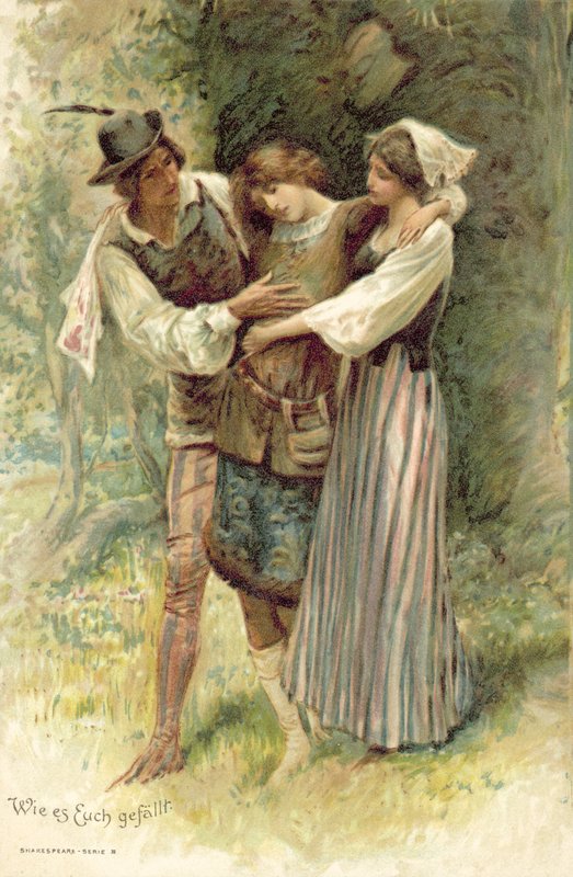 Ilustracja do tego, jak lubisz autorstwa after John Henry Frederick Bacon