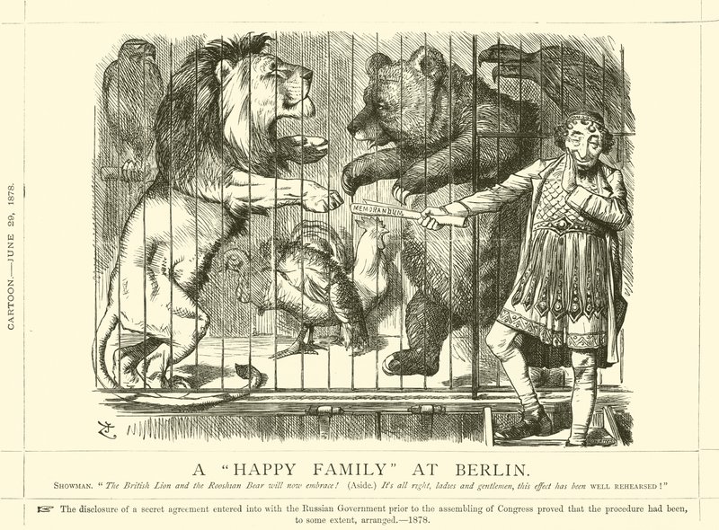 Szczęśliwa rodzina w Berlinie autorstwa after John Tenniel